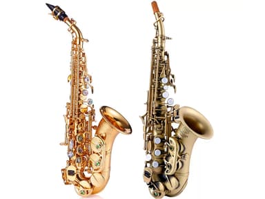 SP-6560   Brass for Musical Instruments Curved Soprano view 1